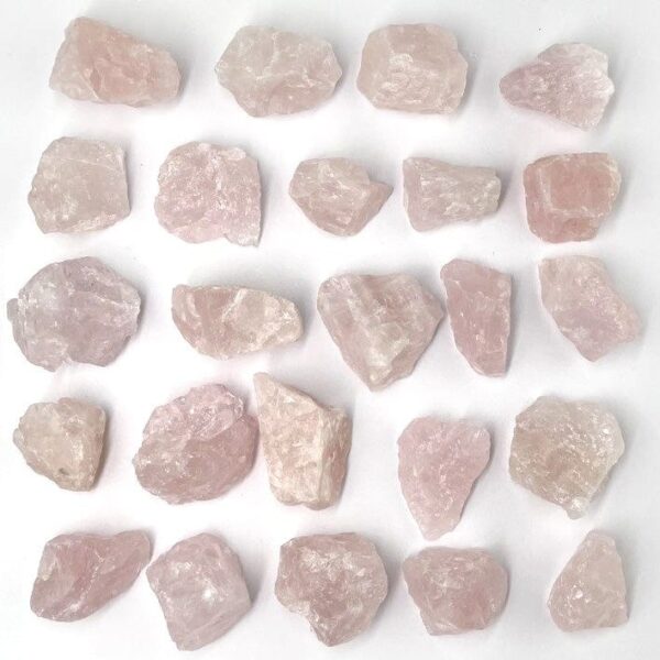 Raw Natural Rose Quartz