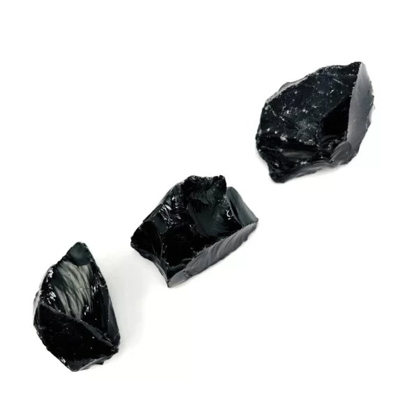 Raw Natural Black Obsidian - Image 3