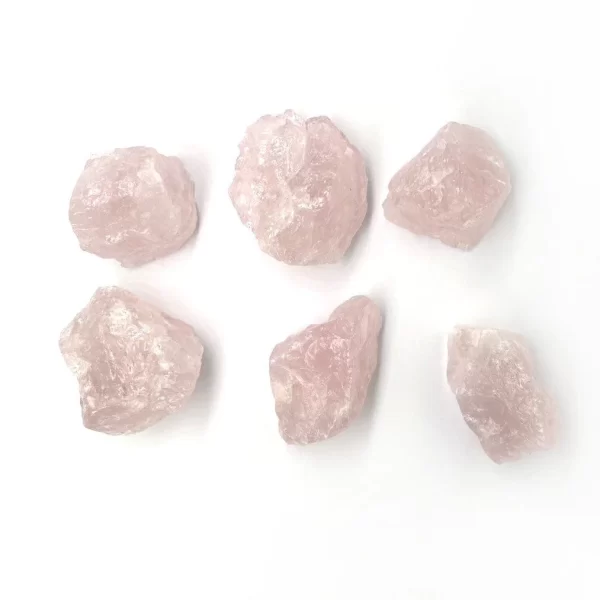 Raw Natural Rose Quartz - Image 2